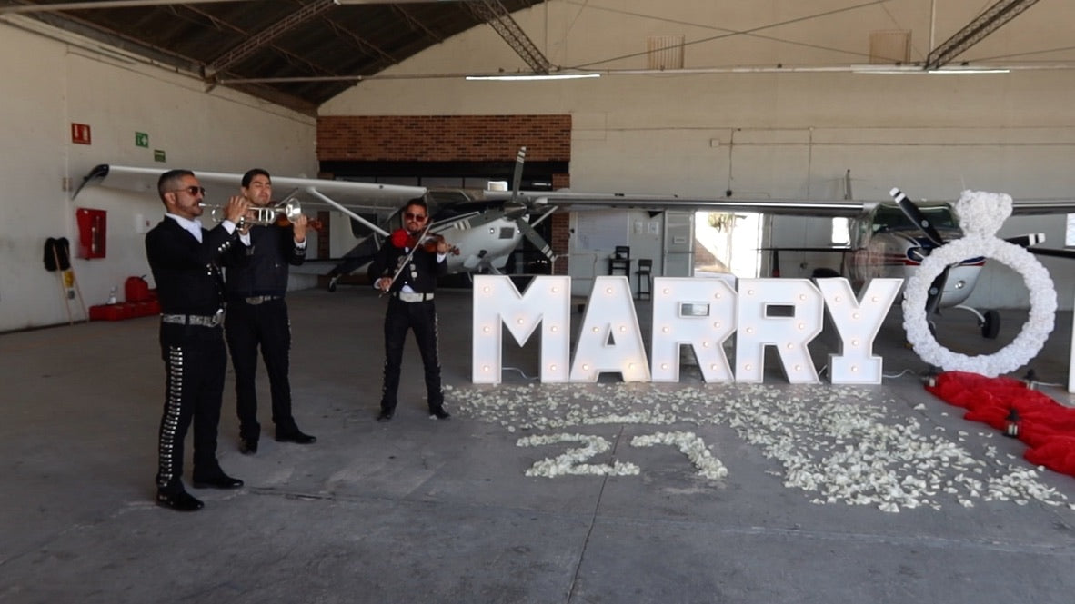 Marry me + corazón/anillo